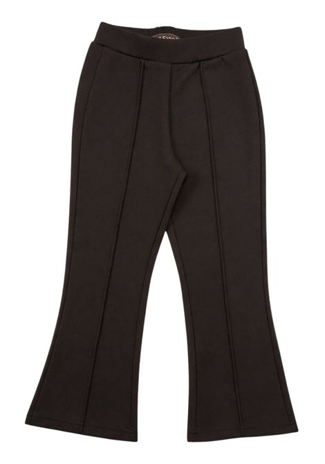 Brown viscose leggings for girls Manila Grace | MB3022W25/SUMARRONE